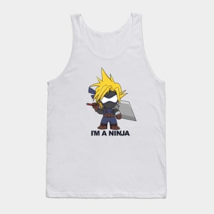 I'M A NINJA Cosplay 37 on white Tank Top